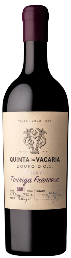 Quinta da Vacaria Reserva Tinto Touriga Francesa 2022